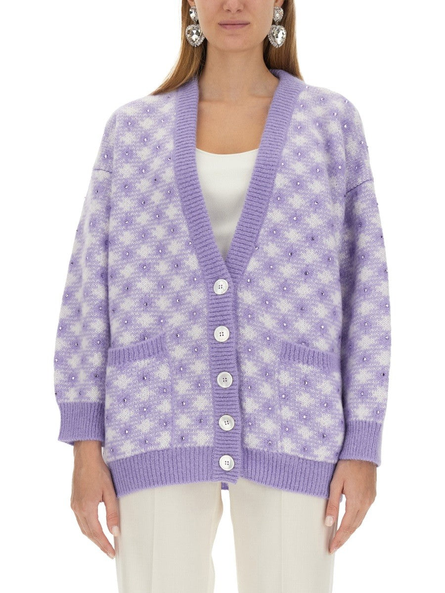 CARDIGAN À COL EN V