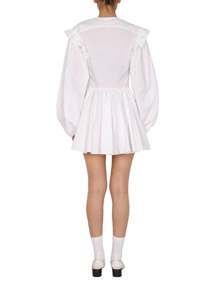 V-NECK DRESS