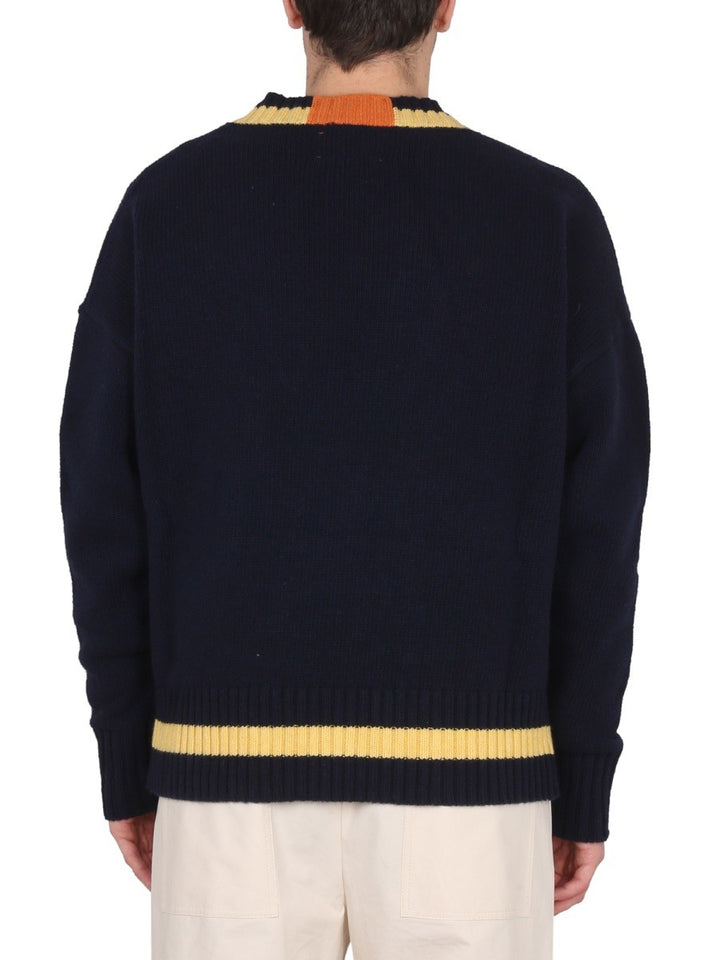 V-NECK JERSEY | Basement 88