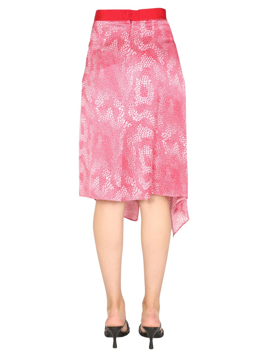 Asymmetric Elastic Waist VAIAMI Skirt