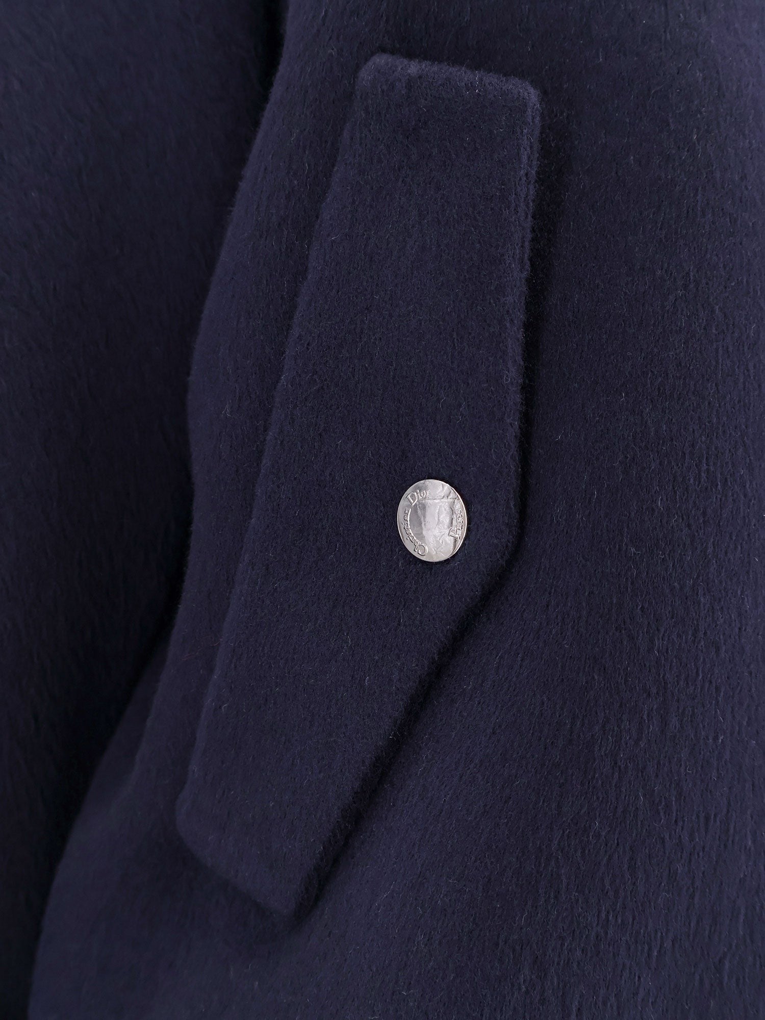 Bomber en laine vierge et soie avec motif intérieur oblique Dior