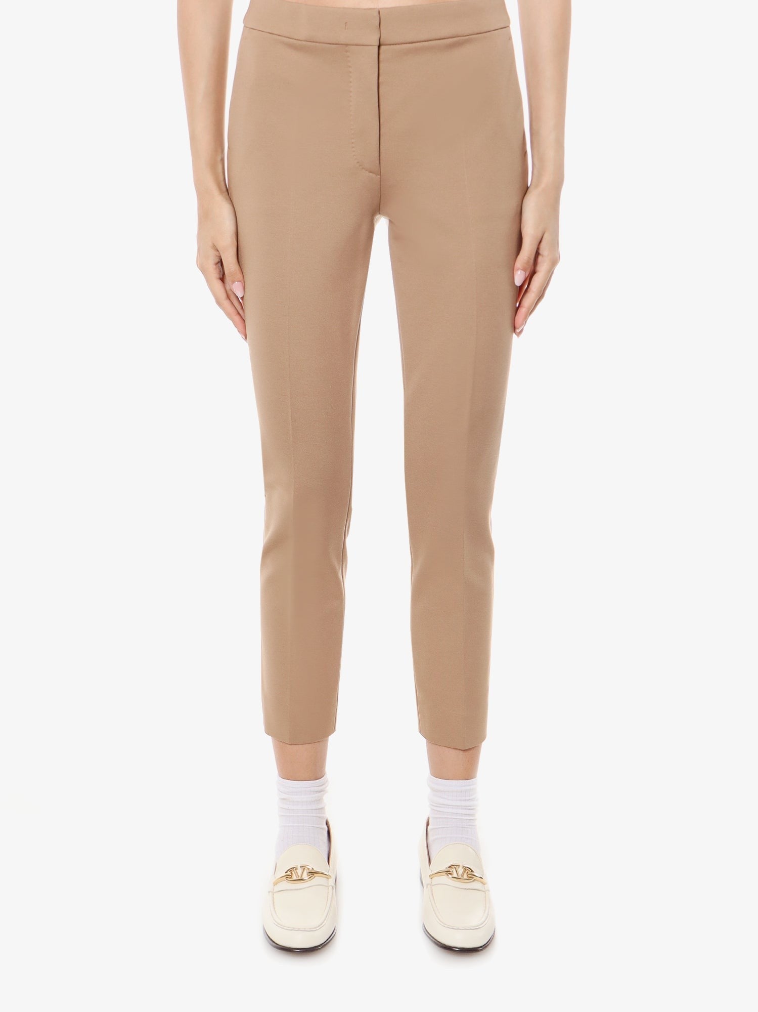 Rose Viscose Blend Trouser