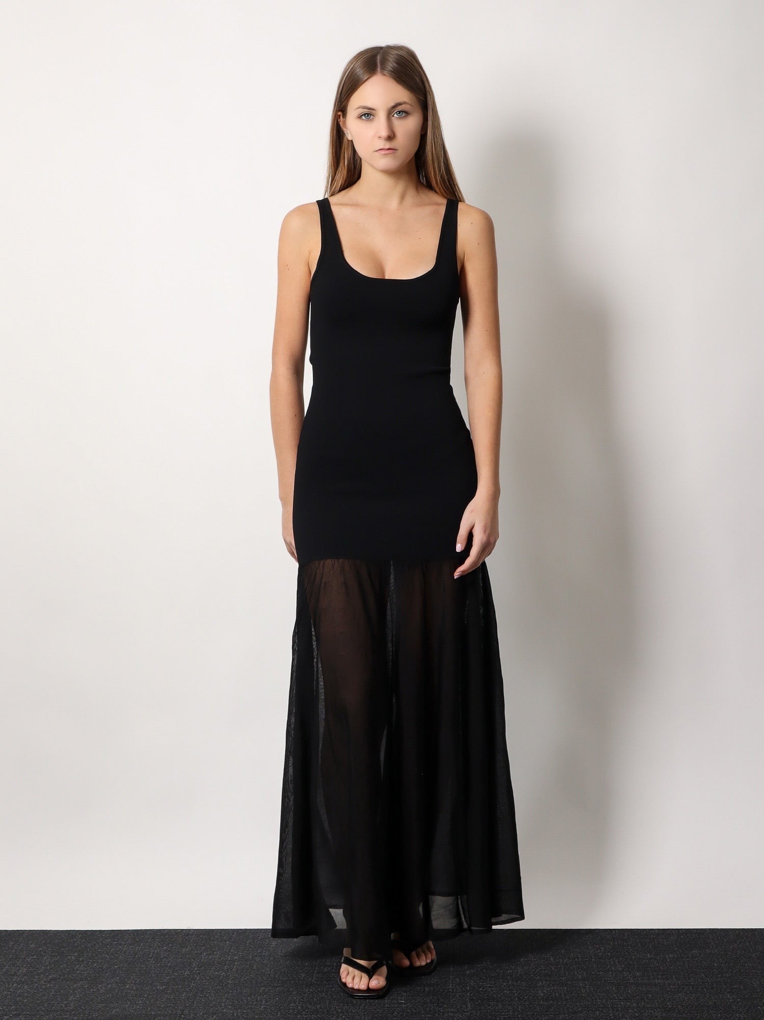Black Viscose Dress