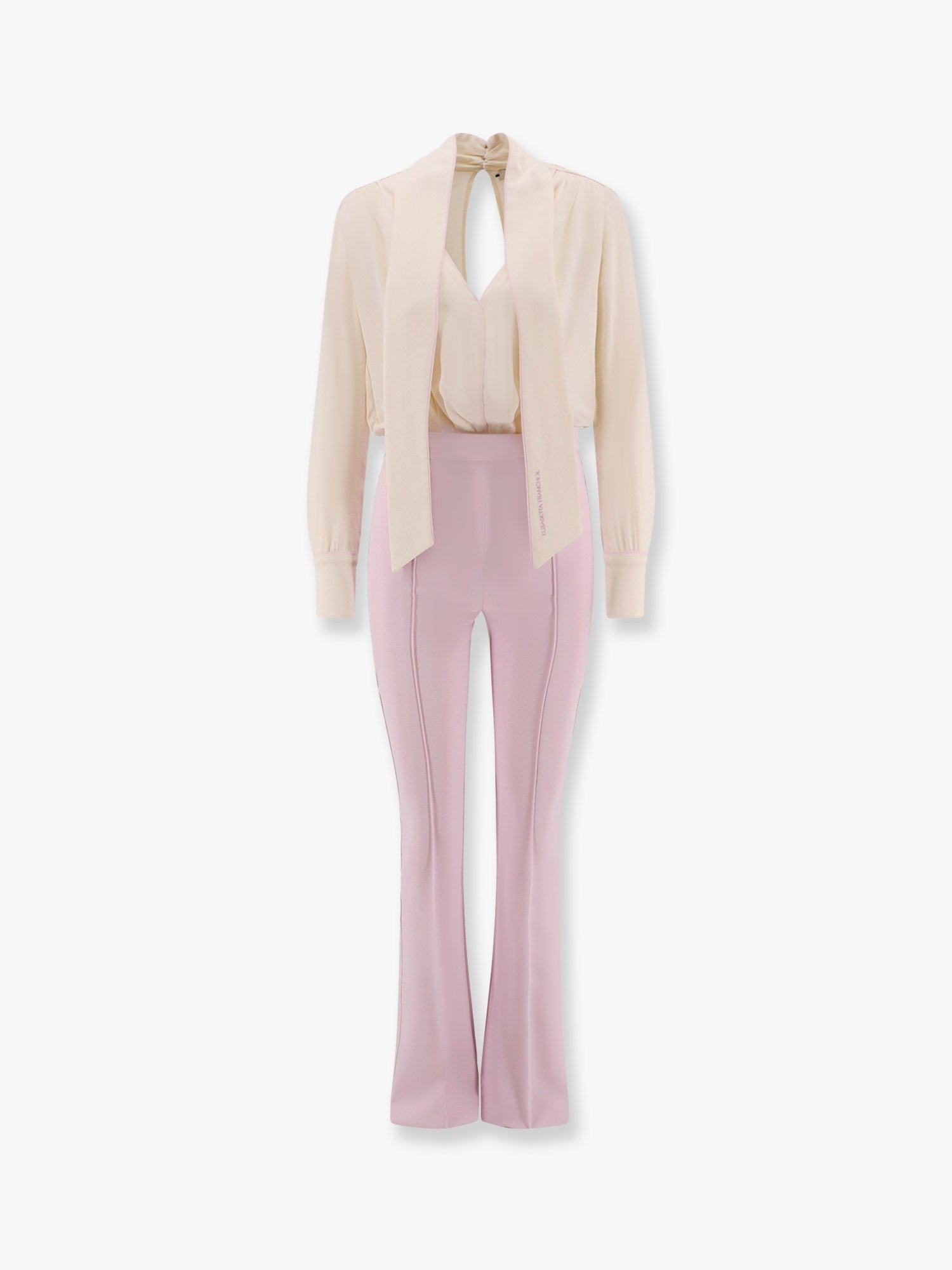 Viscose Jumpsuit With Removable Trouser