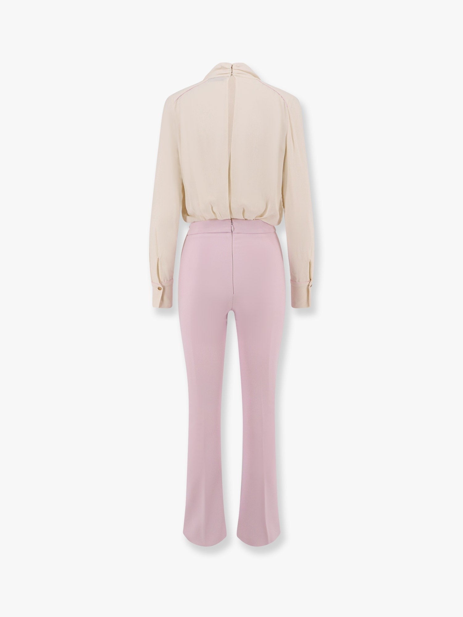 Viscose Jumpsuit With Removable Trouser