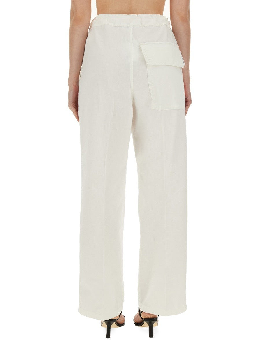 100% Cotton Wide Leg Pants