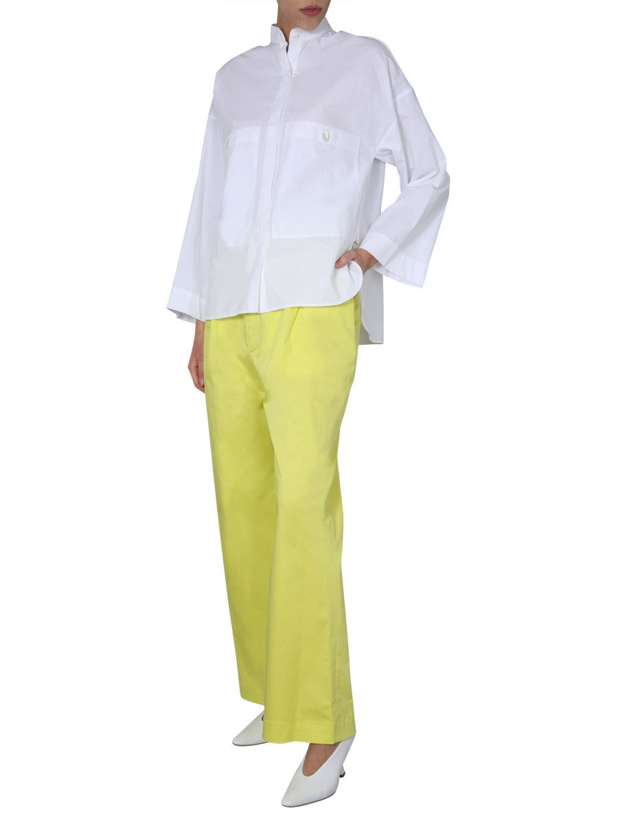Elasticated Waist Wide Trousers