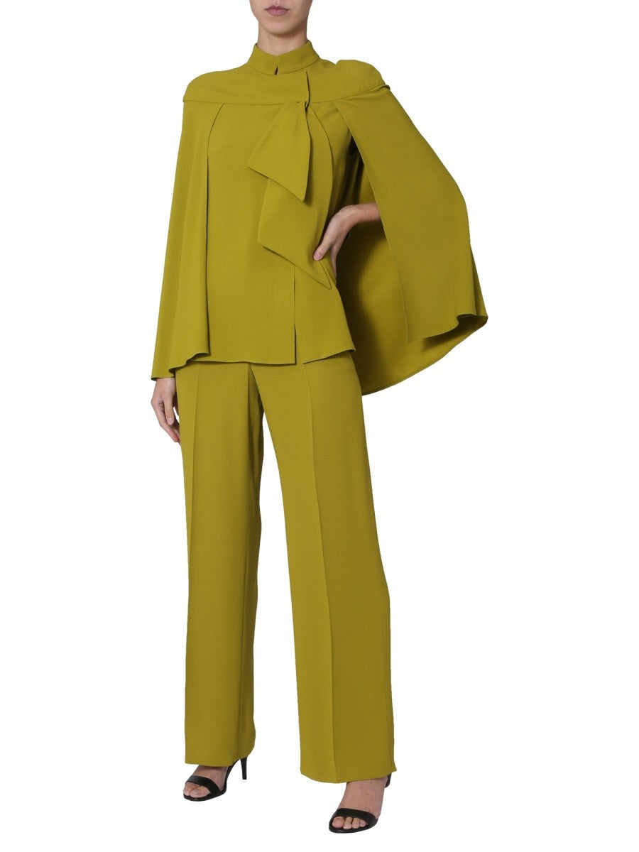 Front Zip Wide Trousers