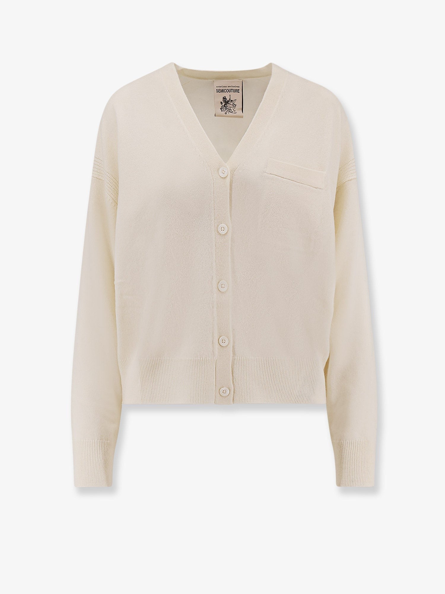 Cardigan en laine et cachemire