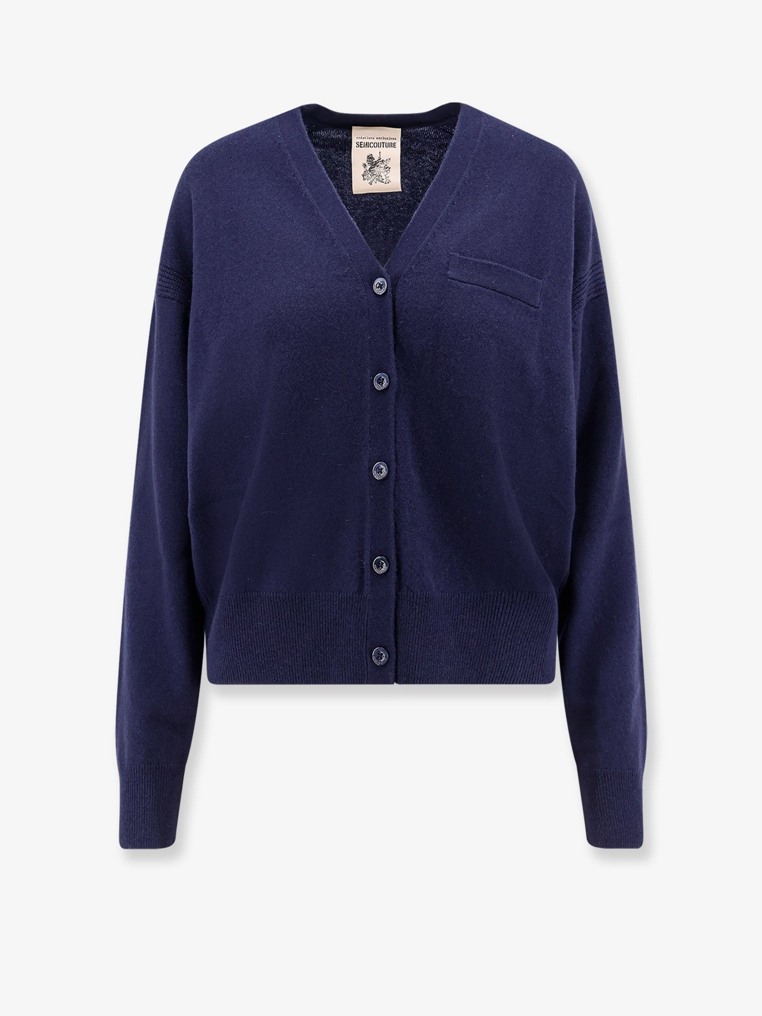 Cardigan en laine et cachemire