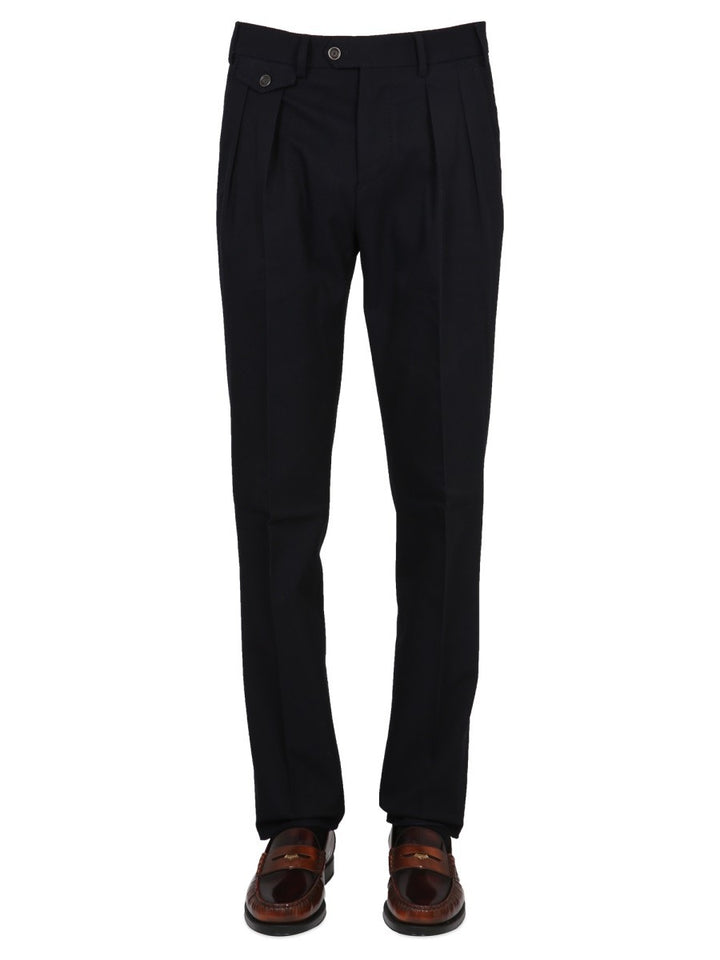WOOL AND COTTON PANTS | Basement 88
