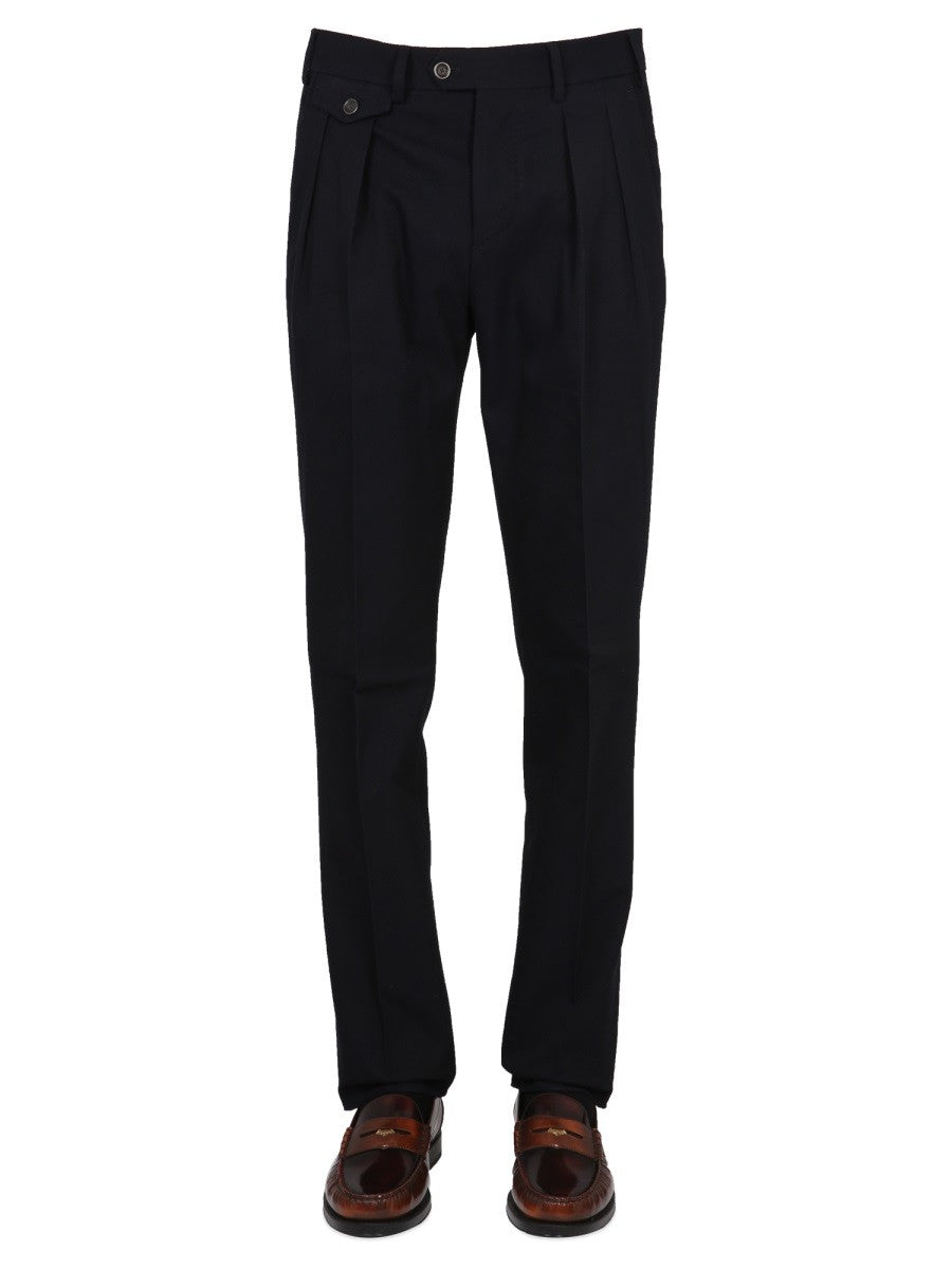 WOOL AND COTTON PANTS | Basement 88