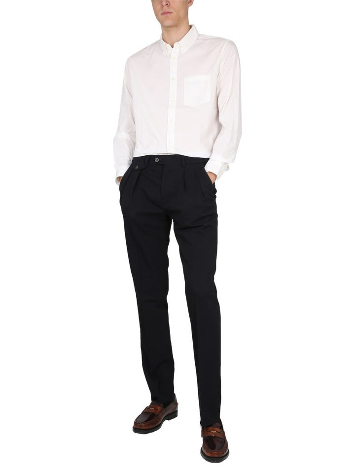 WOOL AND COTTON PANTS | Basement 88