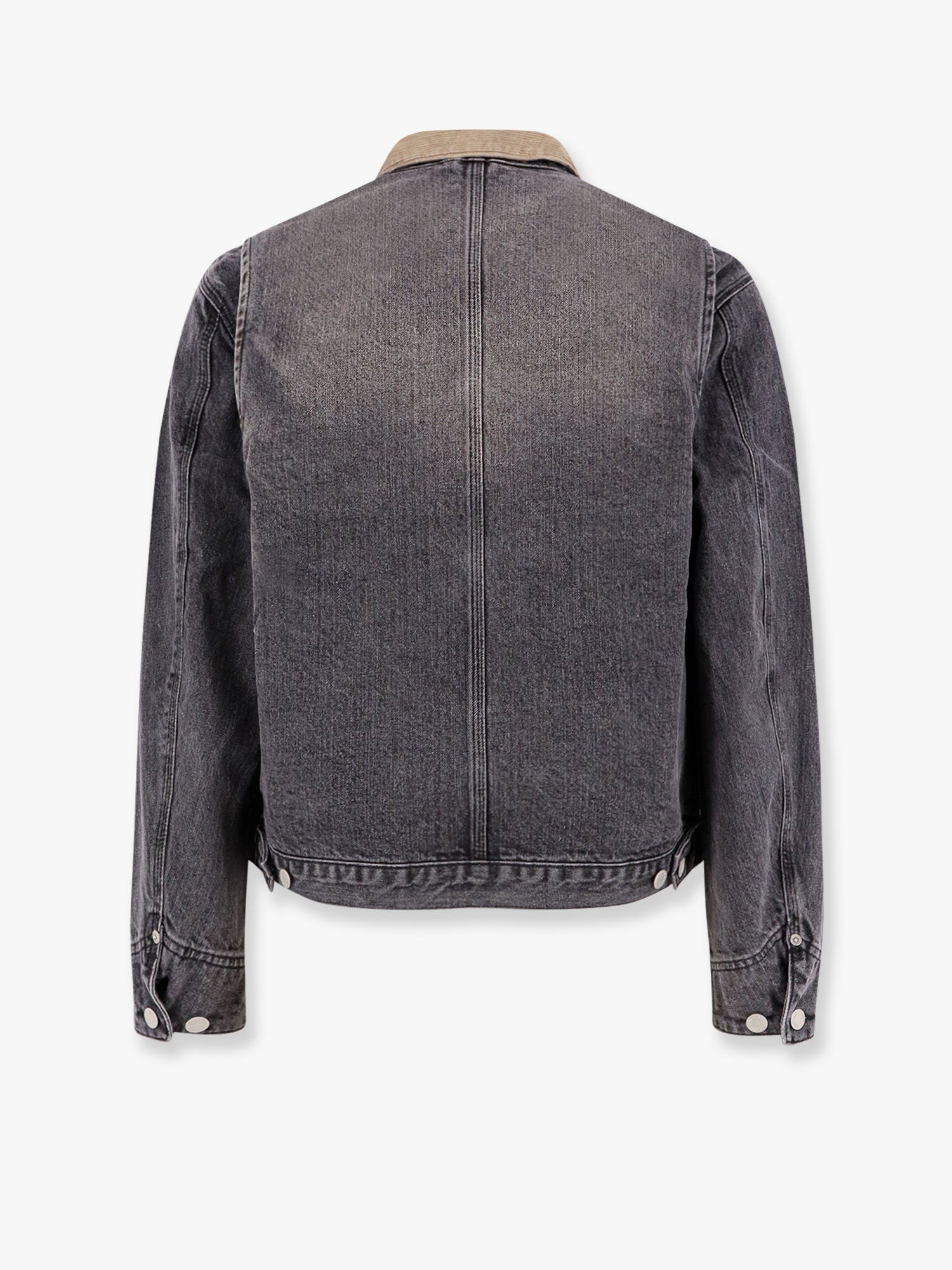 Work washed denim jacket